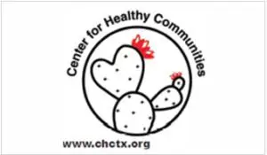 A logo of the center for healthy communities.